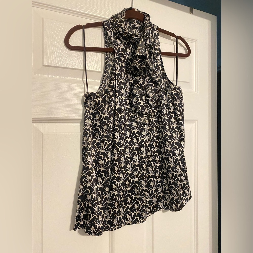 EXPRESS Ruffled Haltered Blouse - Picture 2 of 4